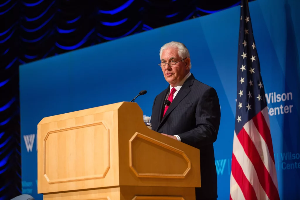 Secretary of State Rex Tillerson | photographed by 8 Media Group