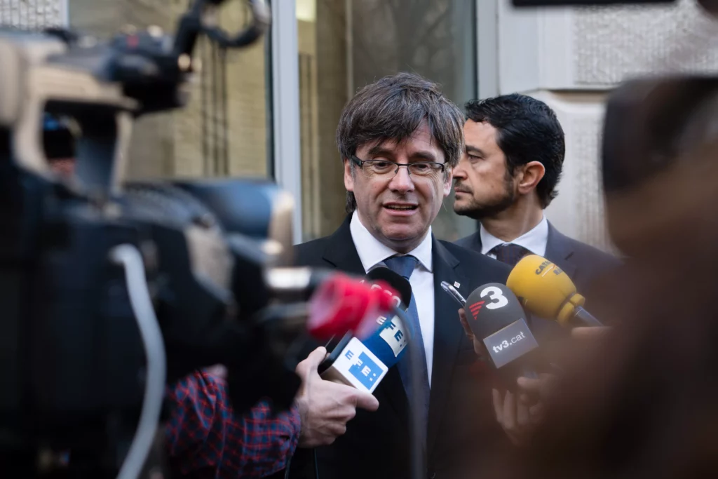Carles Puigdemont, President of Catalonia | photographed by 8 Media Group