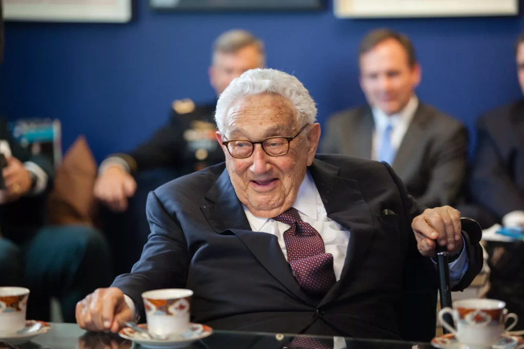 Henry Kissinger, former Secretary of State | photographed by 8 Media Group